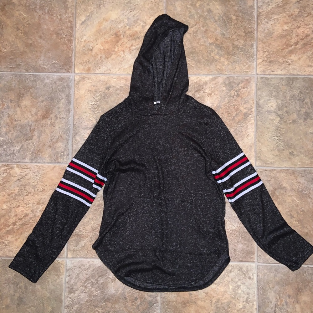 Gray hoodie